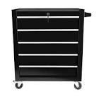 5-Drawer Rolling Tool Chest W/Lock & Key,Toolbox On Wheels,Garage Tool Cabinets for Workshop Garage Mechanics Crafts Home (W1239137225)
