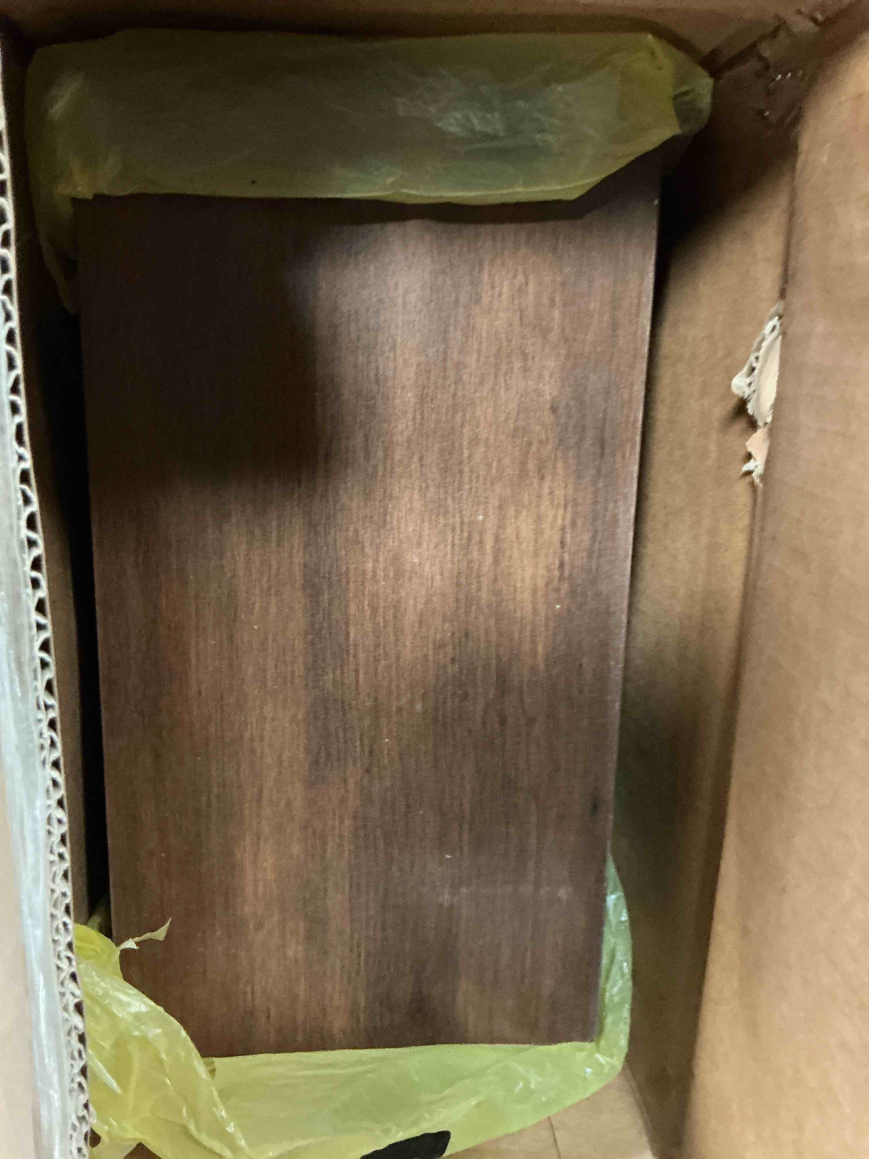 Condition photo showing As Is for duraflame TABLETOP ELECTRIC FIREPLACE WITH FLAME EFFECT cherry 