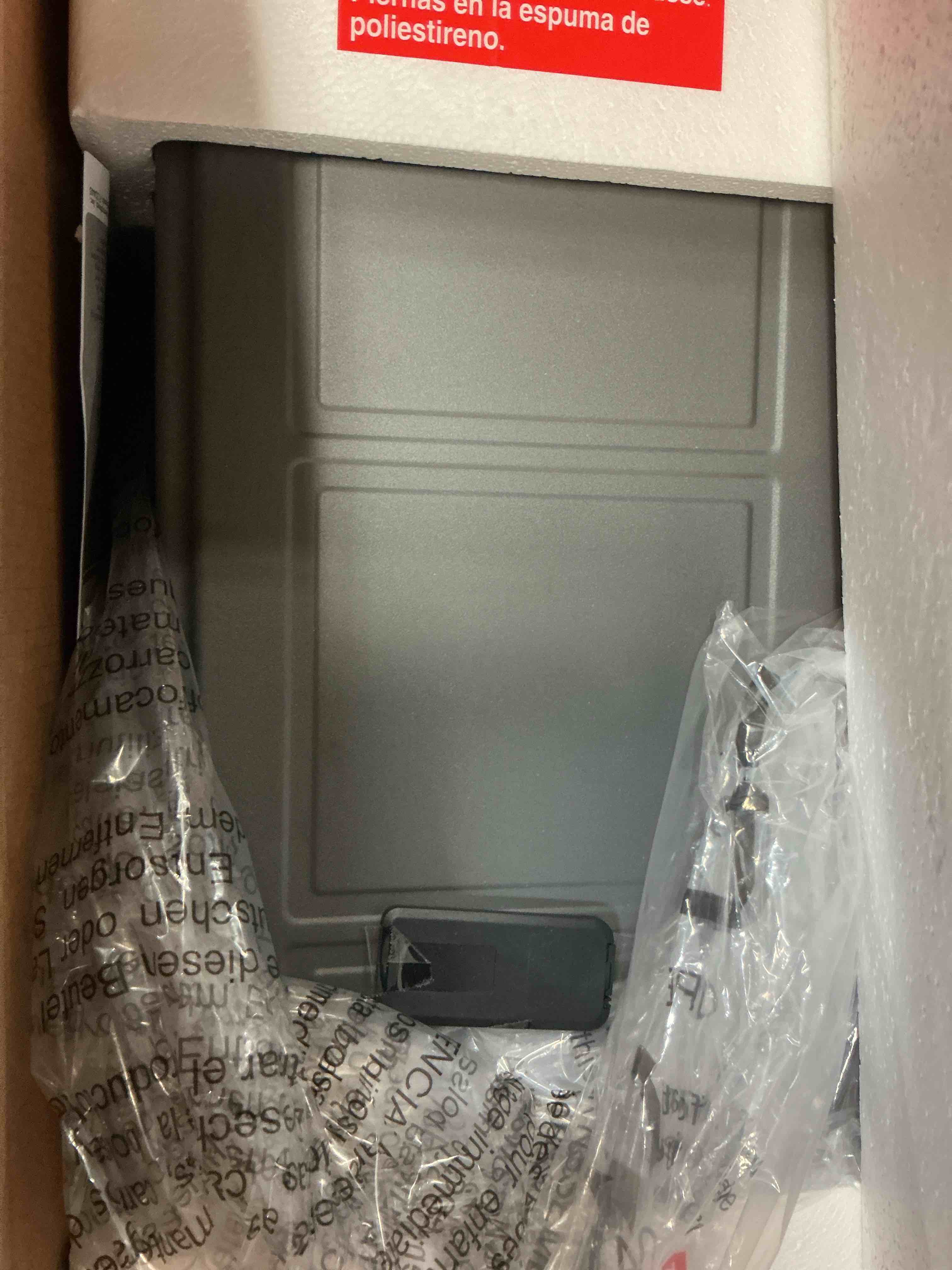 Condition photo showing As Is for duraflame INFRARED QUARTZ ELECTRIC STOVE HEATER: metal grey 