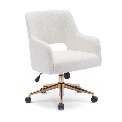 Boucle Task Rolling Office Chair