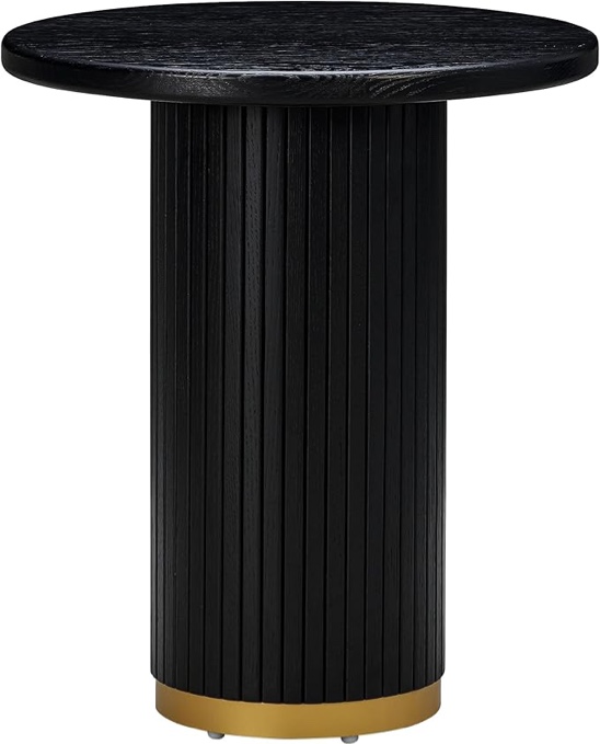 (only base)Diya black oak entry table _ base 