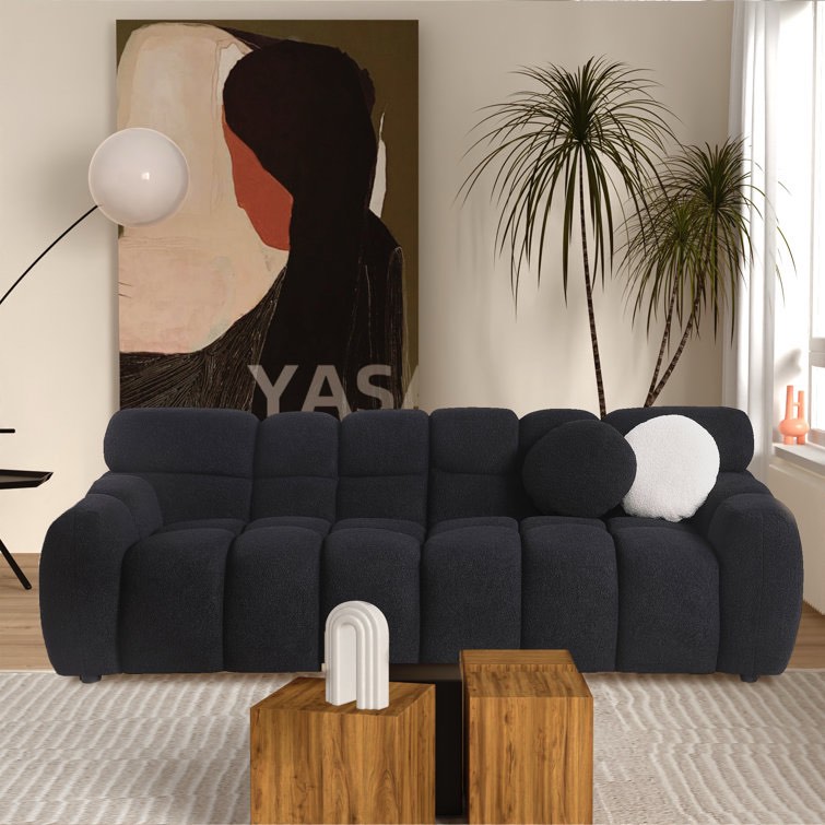 Kieayla 86.61" Upholstered Sofa
