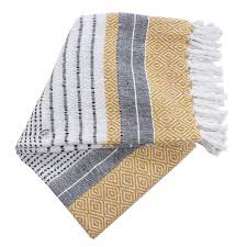 cozy trends 100% cotton throw 50x 60” 16223