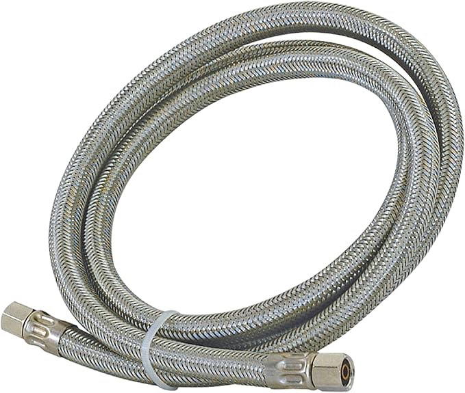 EASTMAN 10-ft 1800-PSI Stainless Steel Ice Maker Connector