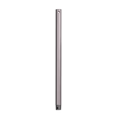 pack of 4 Harbor Breeze Universal 18-in Gray Steel Indoor Angle Mount Capable Ceiling Fan Downrod
