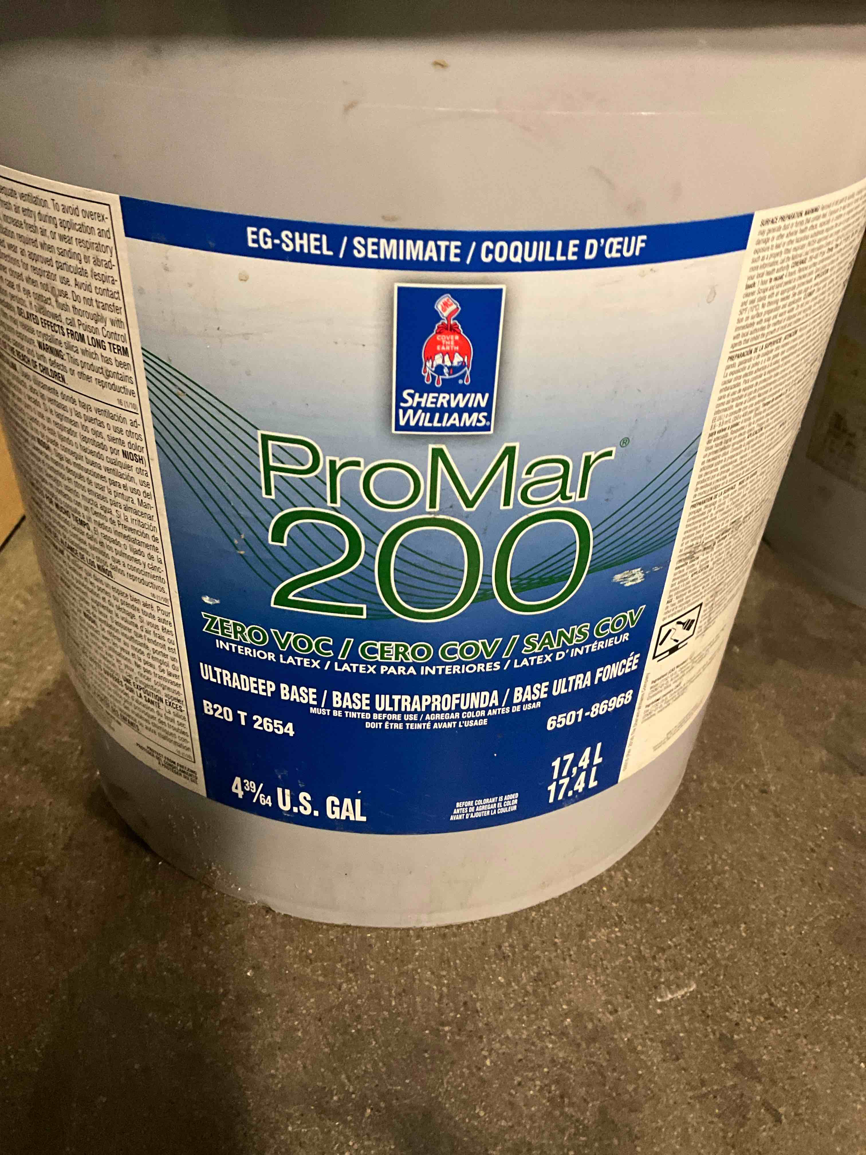 Promar 200 Interior Latex Paint Eggshell/Semimate Extra