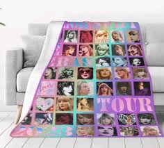 Taylor Swift Fleece Blanket Throw Luxury Blanket for Couch Sofa Bed Anti-Static Fuzzy Soft Blanket Microfiber Throw for Bed Couch Sofa Gifts