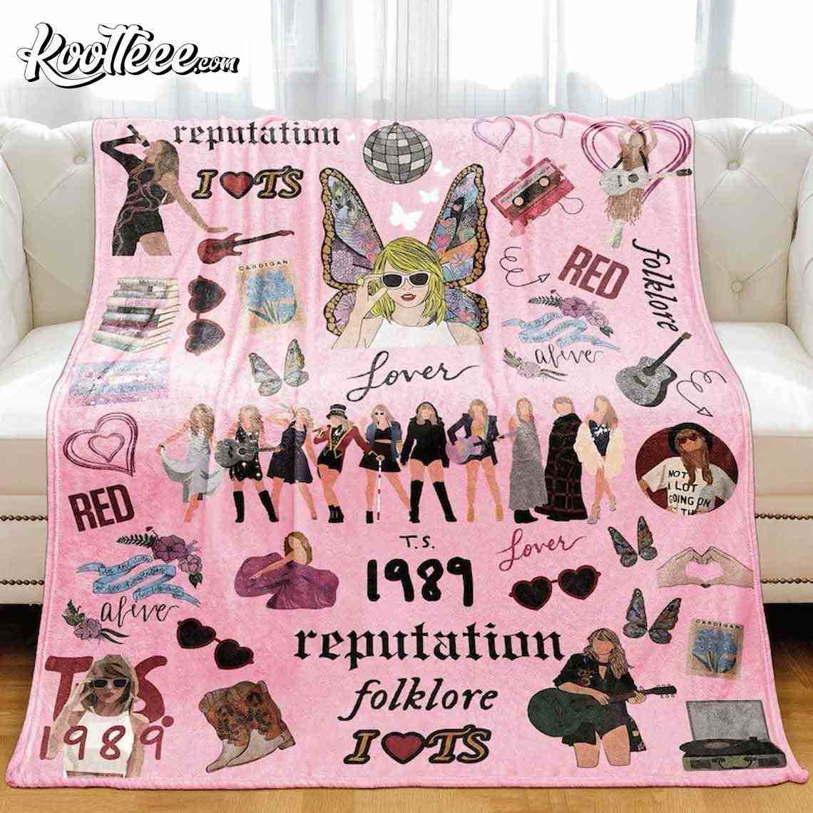 Taylor Swift 1989 Fleece Blanket