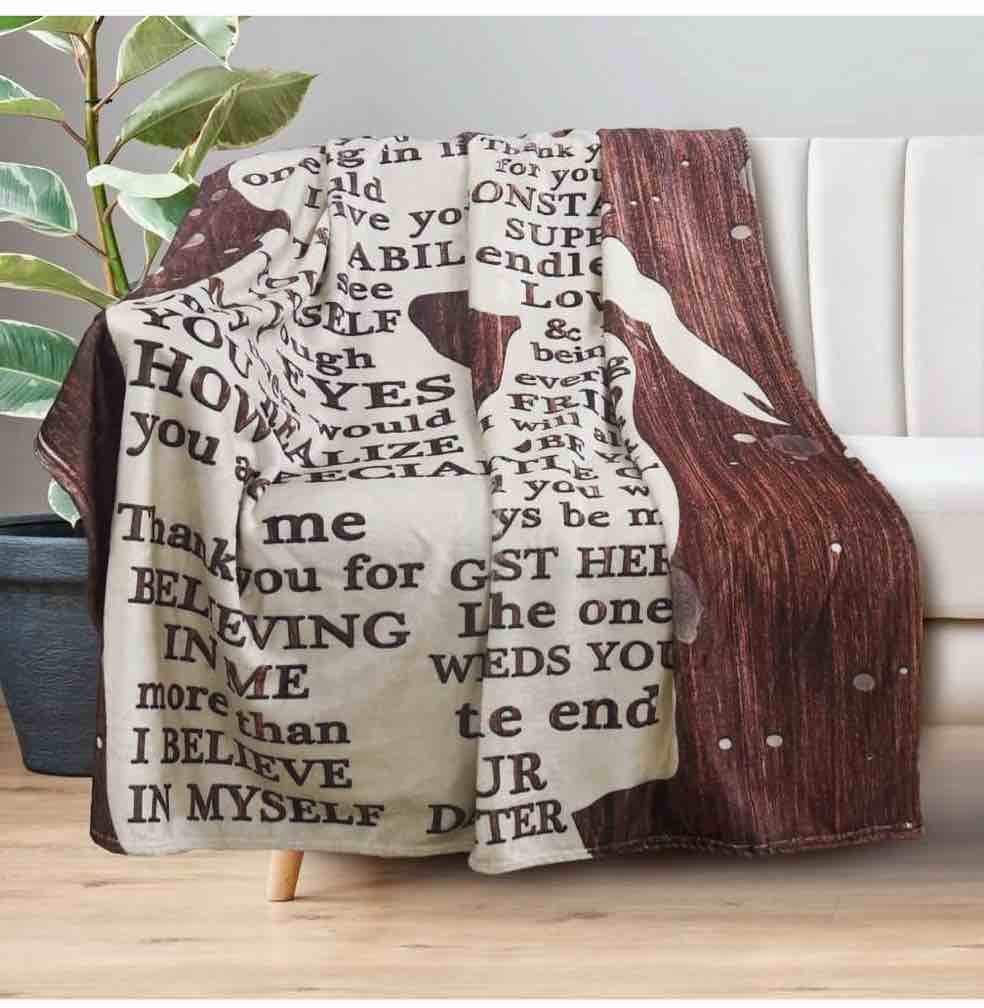 Blanket Gifts for Mom, Birthday Gifts for Mom from Daughter, Mom Birthday Gifts, Gifts for Mom Birthday, Mom Blanket Throw
