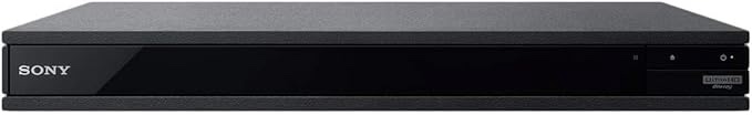 Sony Region Free UBP-X800 / UBP-UX80 4K Ultra HD Blu-ray Player UHD Multi Region Blu-ray DVD, Region Free Player 110-240 Volts, HDMI Cable & Dynastar Plug Adapter Package