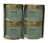 2pk 3oz Tin Gift Set Gove - Room Essentials™: Soy Wax Blend Candles, Mandarin Basil Scent, Housewarming Gift