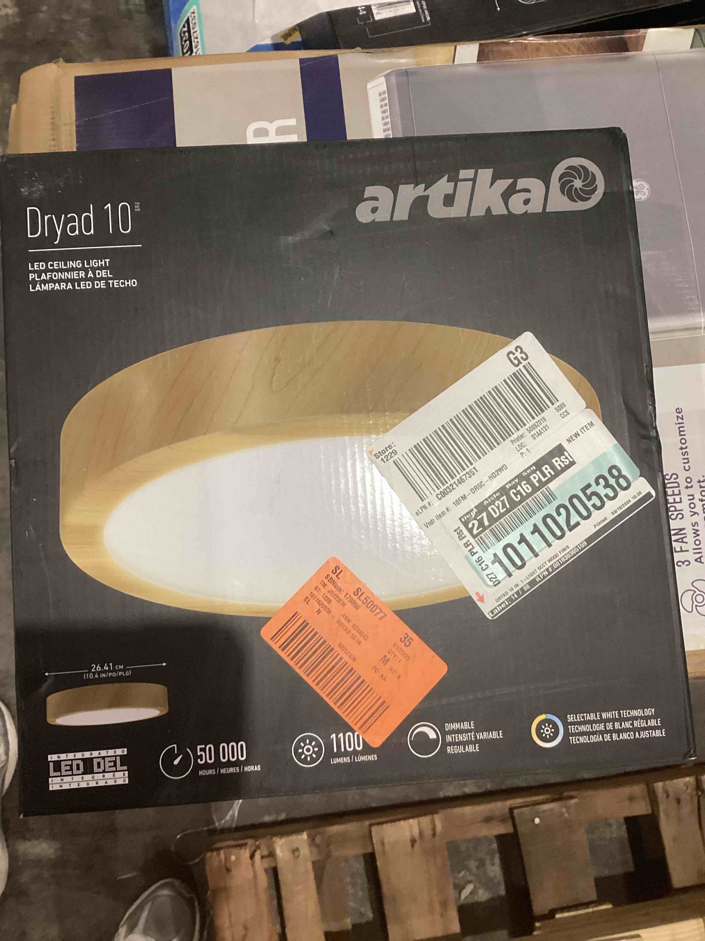 artika dryad 10 LED ceiling light 