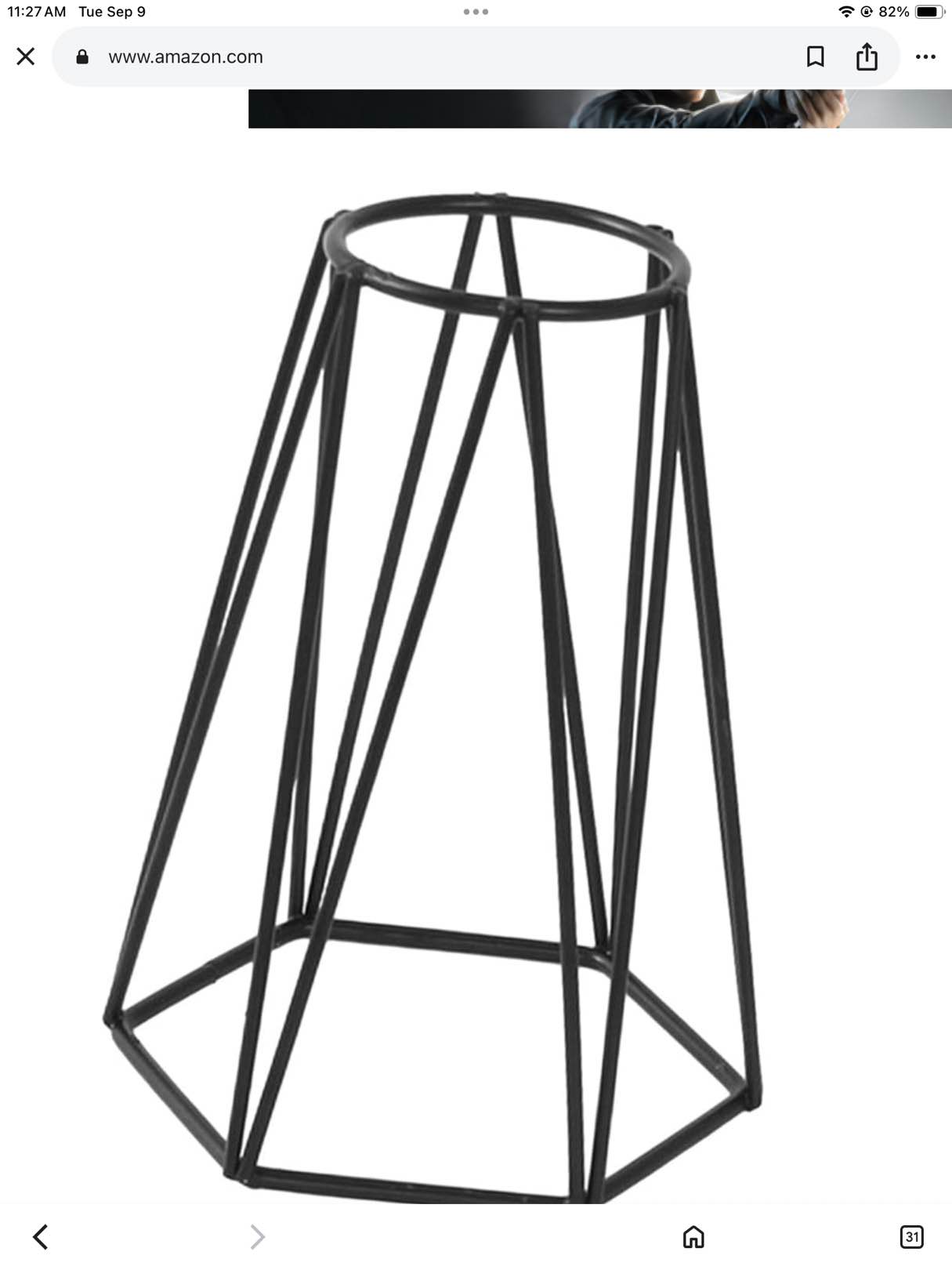 base for glass side table??