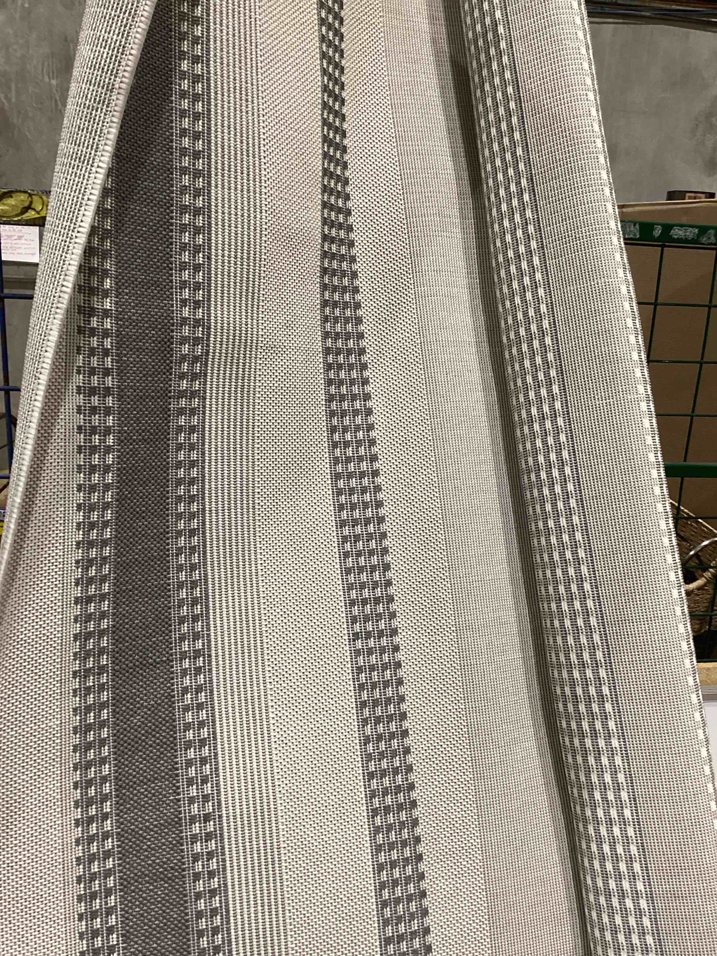 Home Dynamix Tripoli Mateo Modern Striped Indoor/Outdoor Area Rug, Grey/Cream, 5'3"x7'3