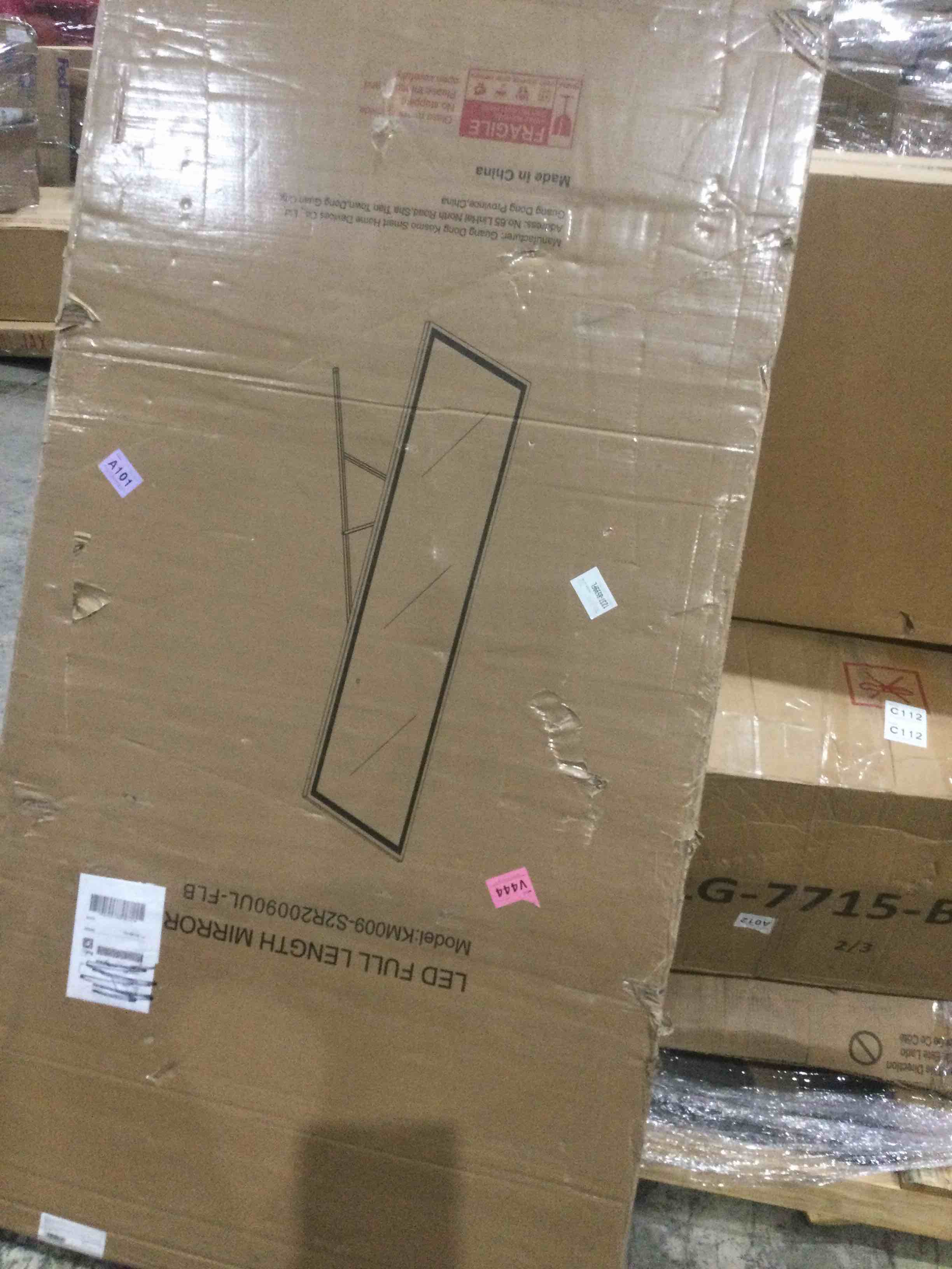 led full length mirror 