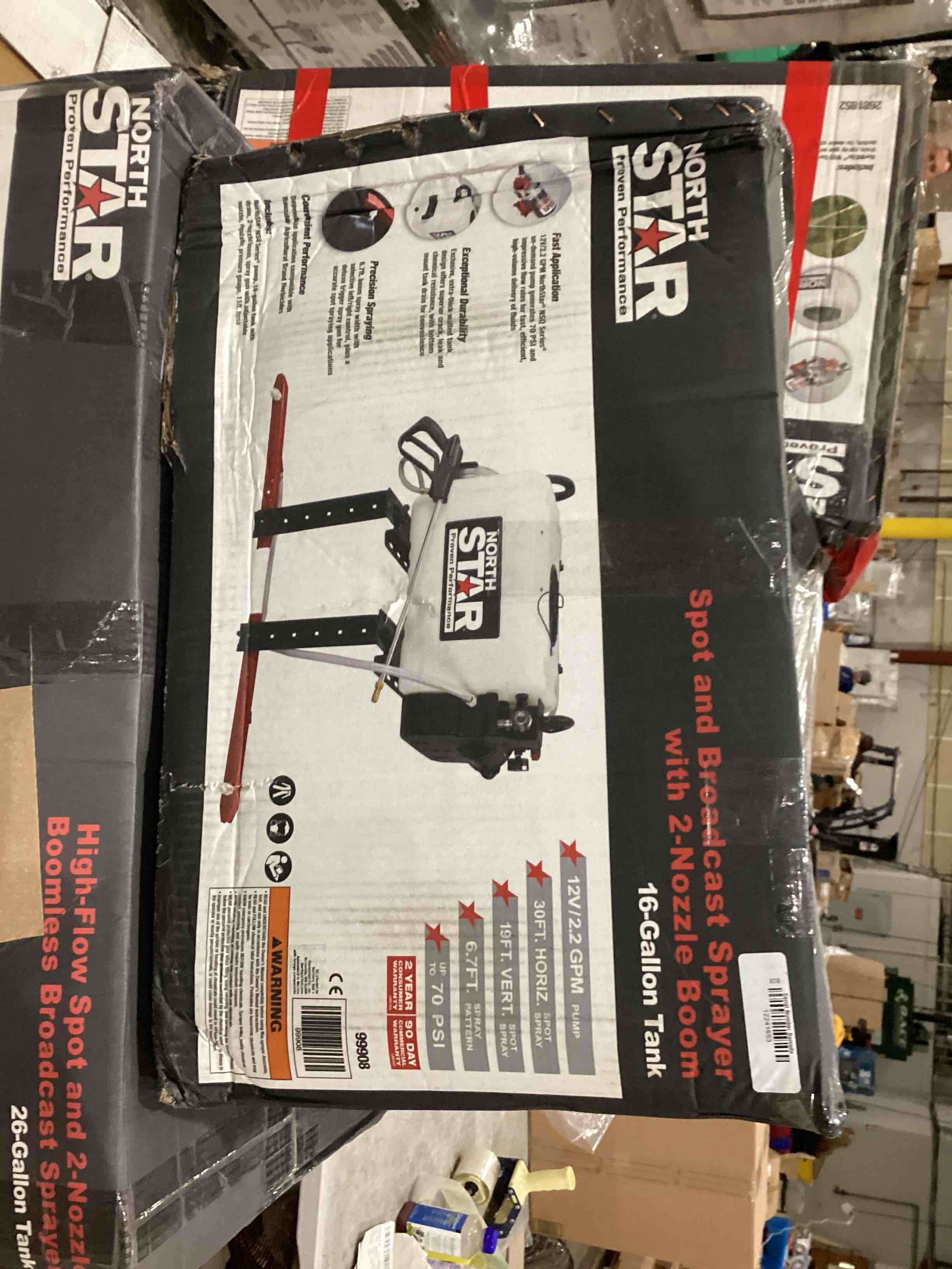 North Star spot and broadcast sprayer set