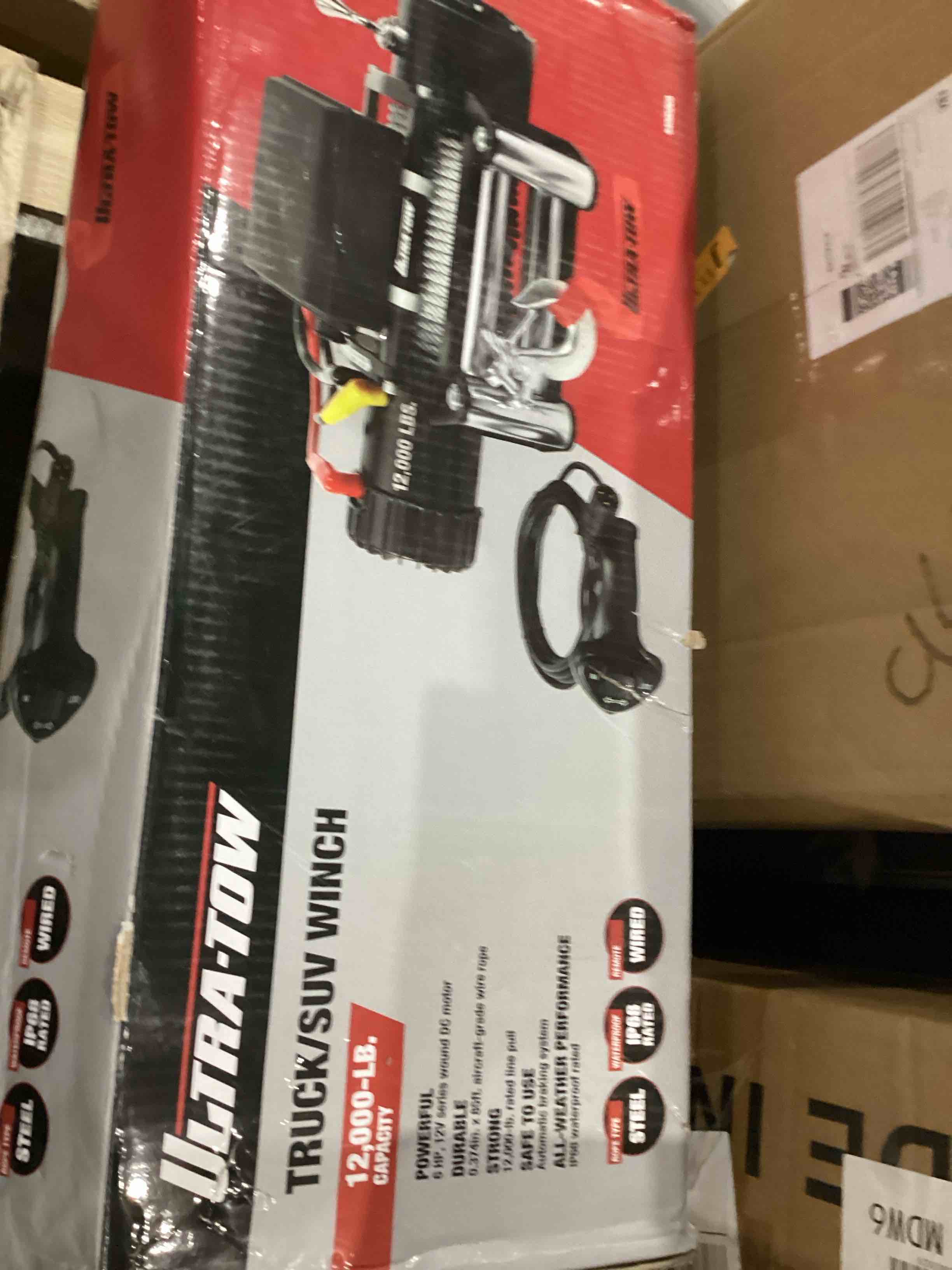 Ultra tow truck suv winch 12000lb capacity 