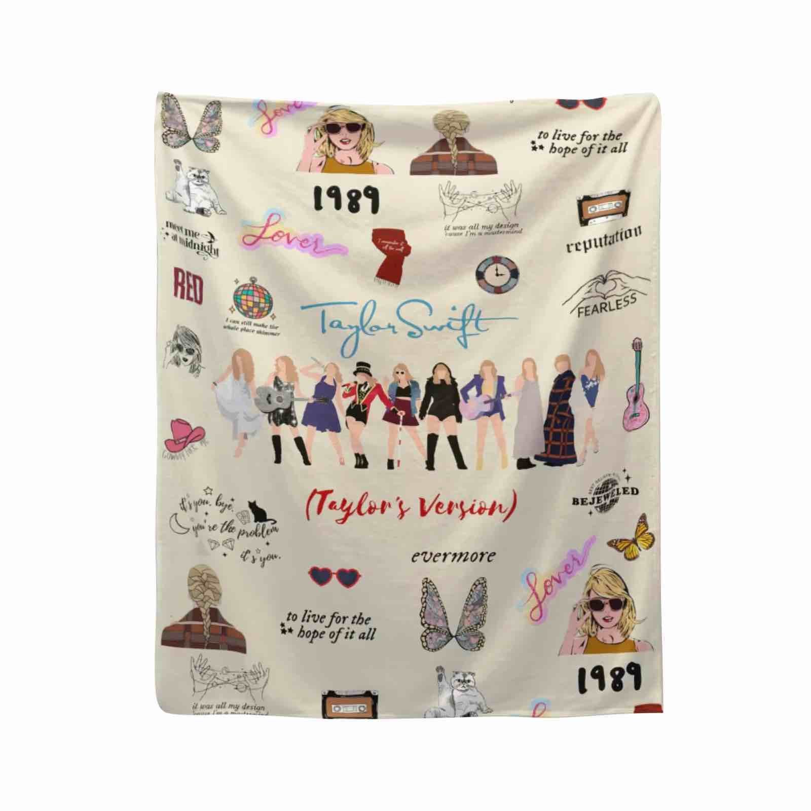 Taylor Swift Throw Blanket 