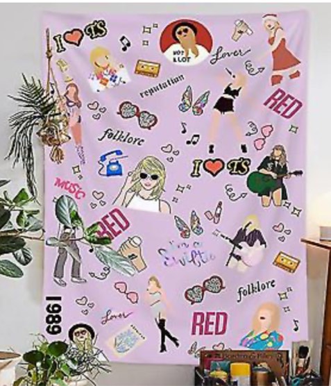 Taylor Swift Throw Blanket 