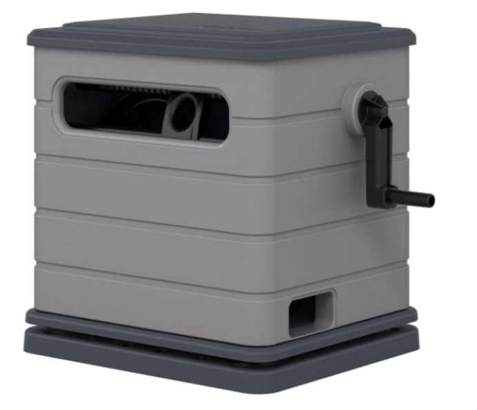 150 ft. Swivel Hose Hideaway® with Brass Connections