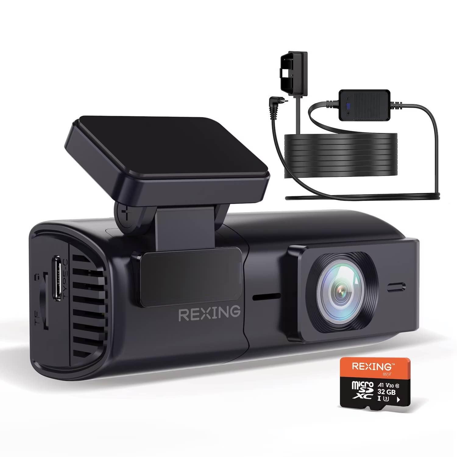 Rexing Ultra HD Car Dash Cam with Wi-Fi Bundle( pickup in the cage )
