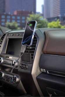 magnetic wireless car charger( pickup in the cage)