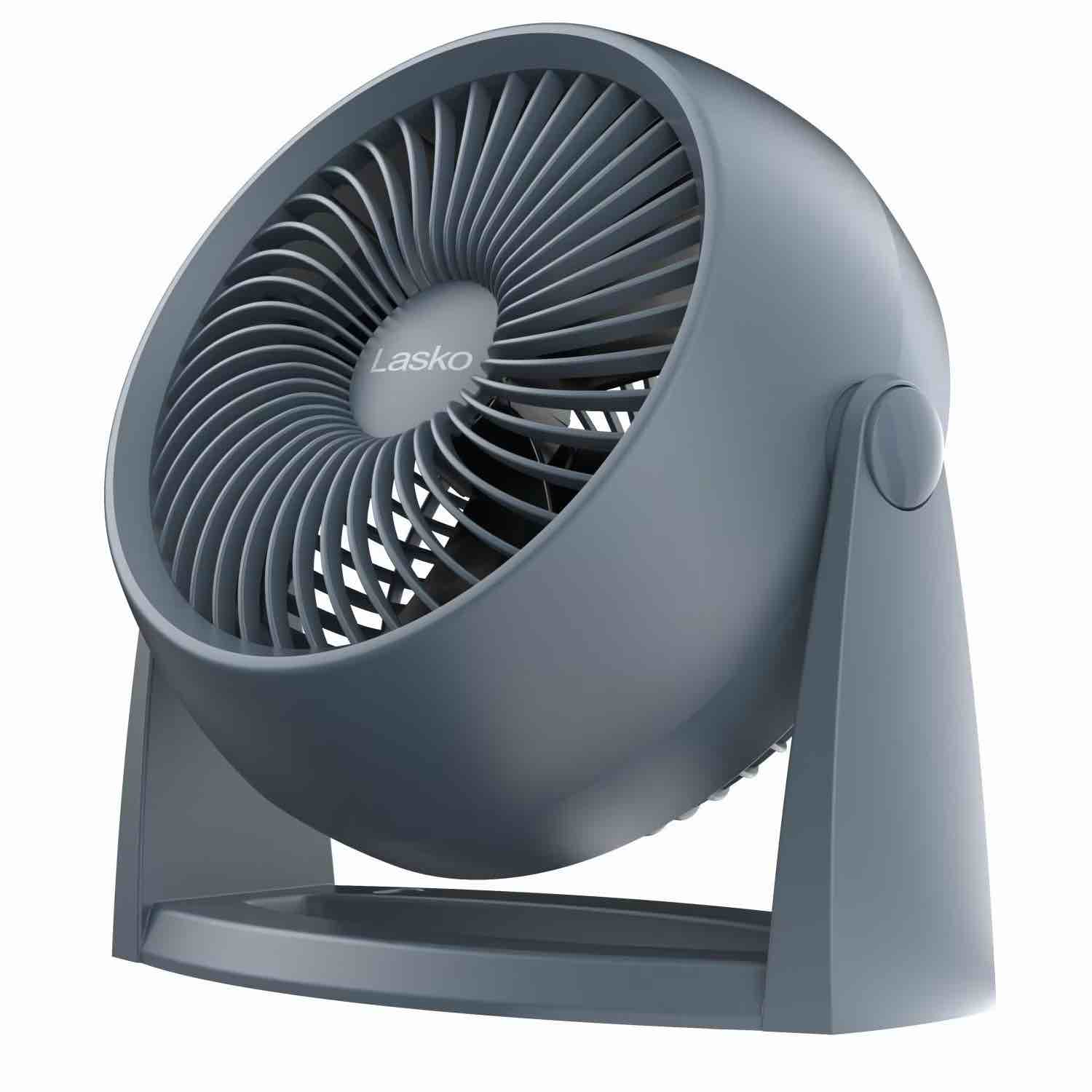 Lasko Whirlwind Tilt 12" Table Fan with Wall-Mount Option, Choose Color.