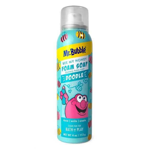 Mr. Bubble Fluffy Foam Bee My Honey 6 Pack 