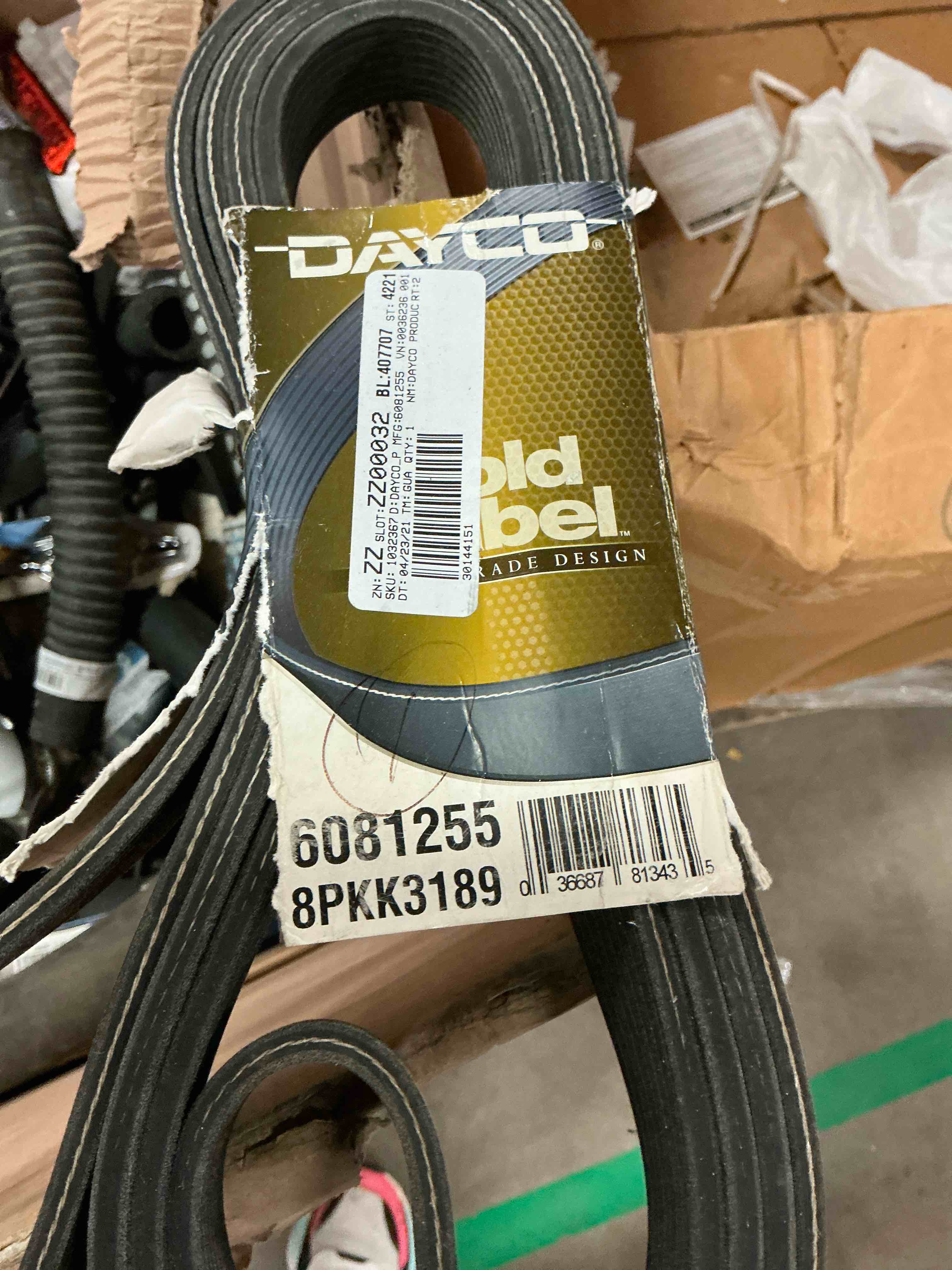 Dayco 6081255 Fits select: 2011 FORD F250  2011 FORD F350