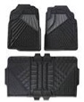 Go Gear Heavy Duty Rubber Mat Full Truck Black 4-Piece Set