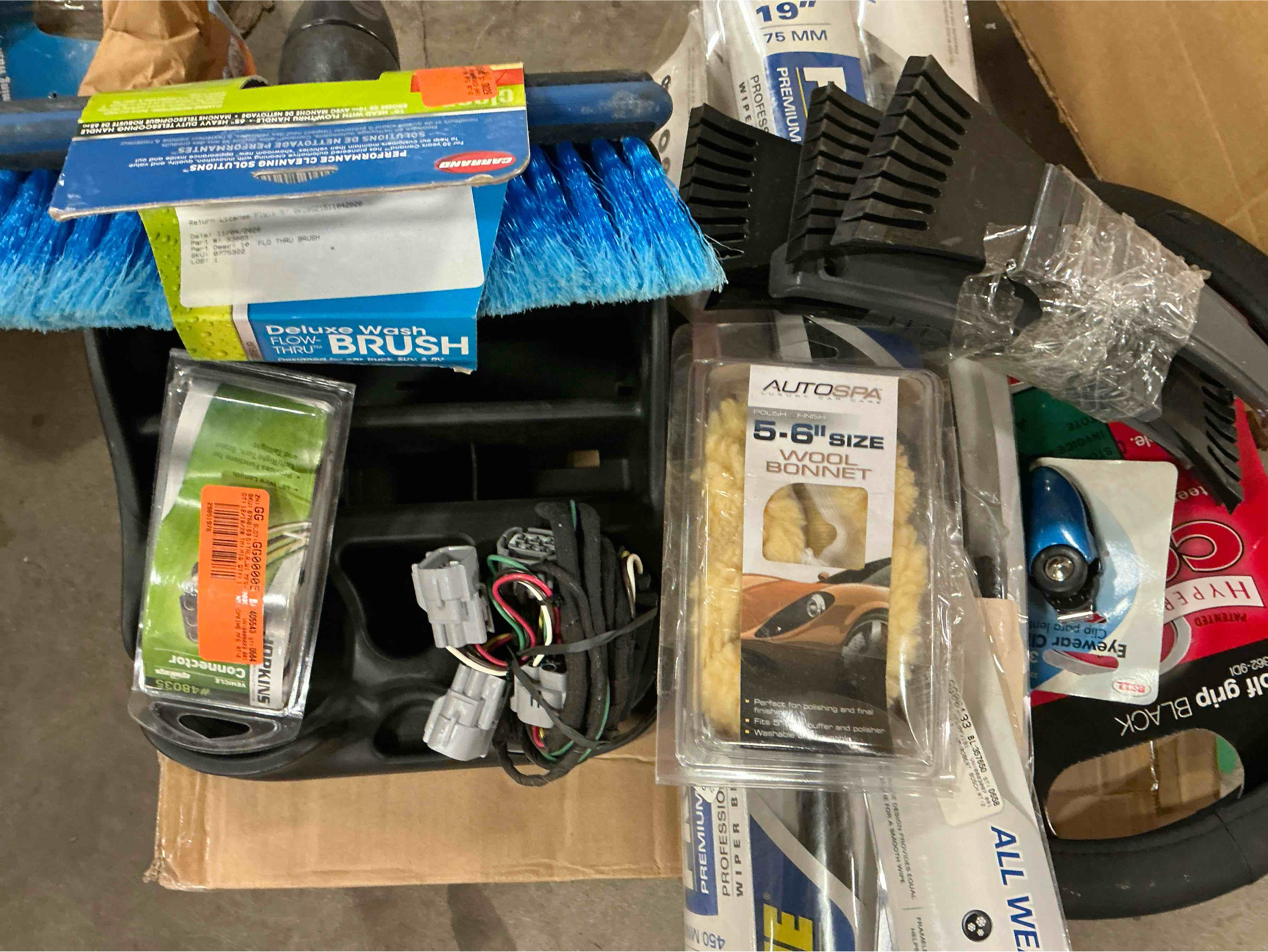 Assorted of Car parts Included/Brush/ Proline and more 