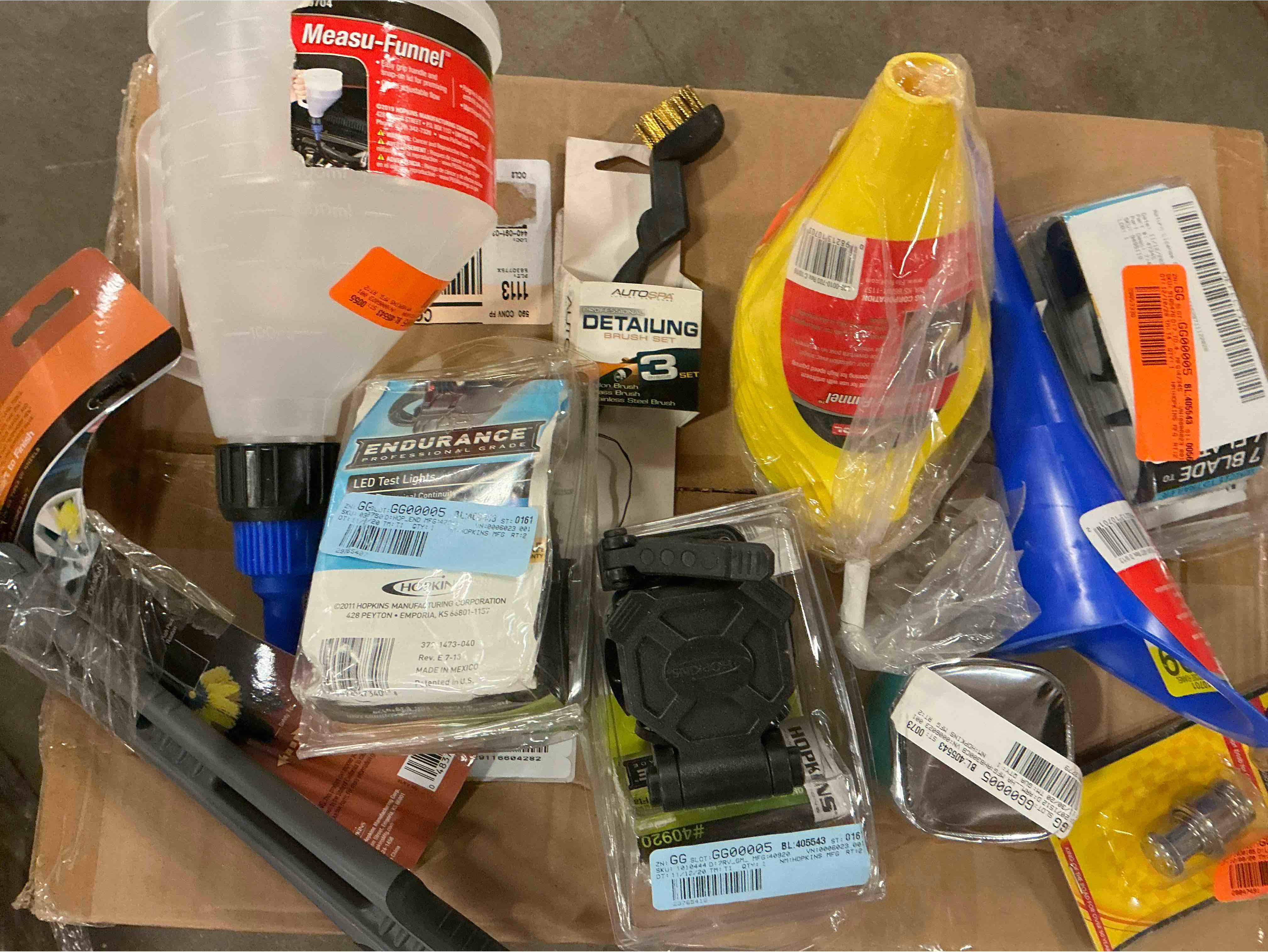 Assorted miscellaneous include Endurance/Detailing and more 