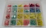 3M Heat Shrink Assorted Splice Connects  24 count (Different sizes and styles)
