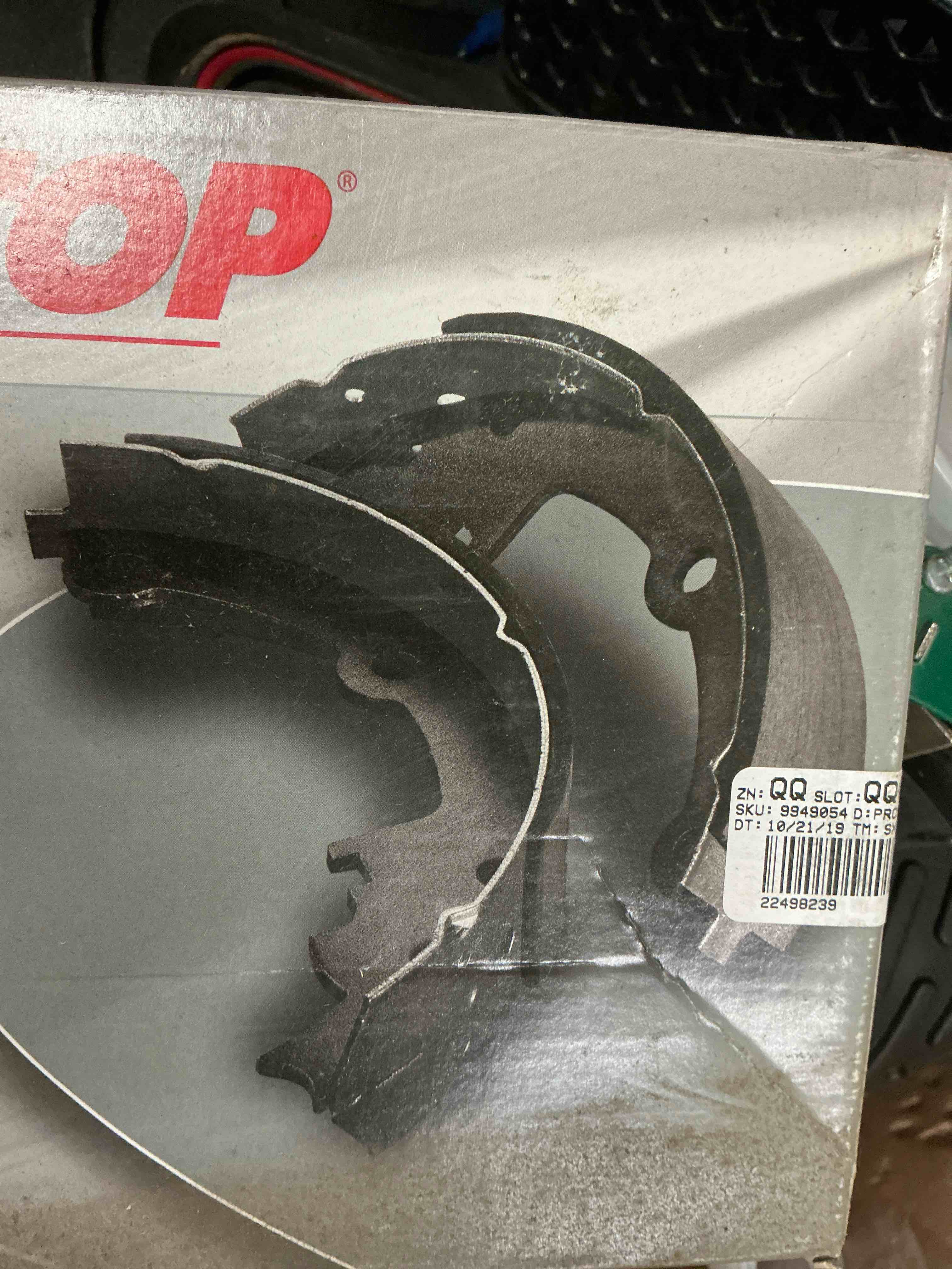 886PB  PROSTOP Brake Shoes 