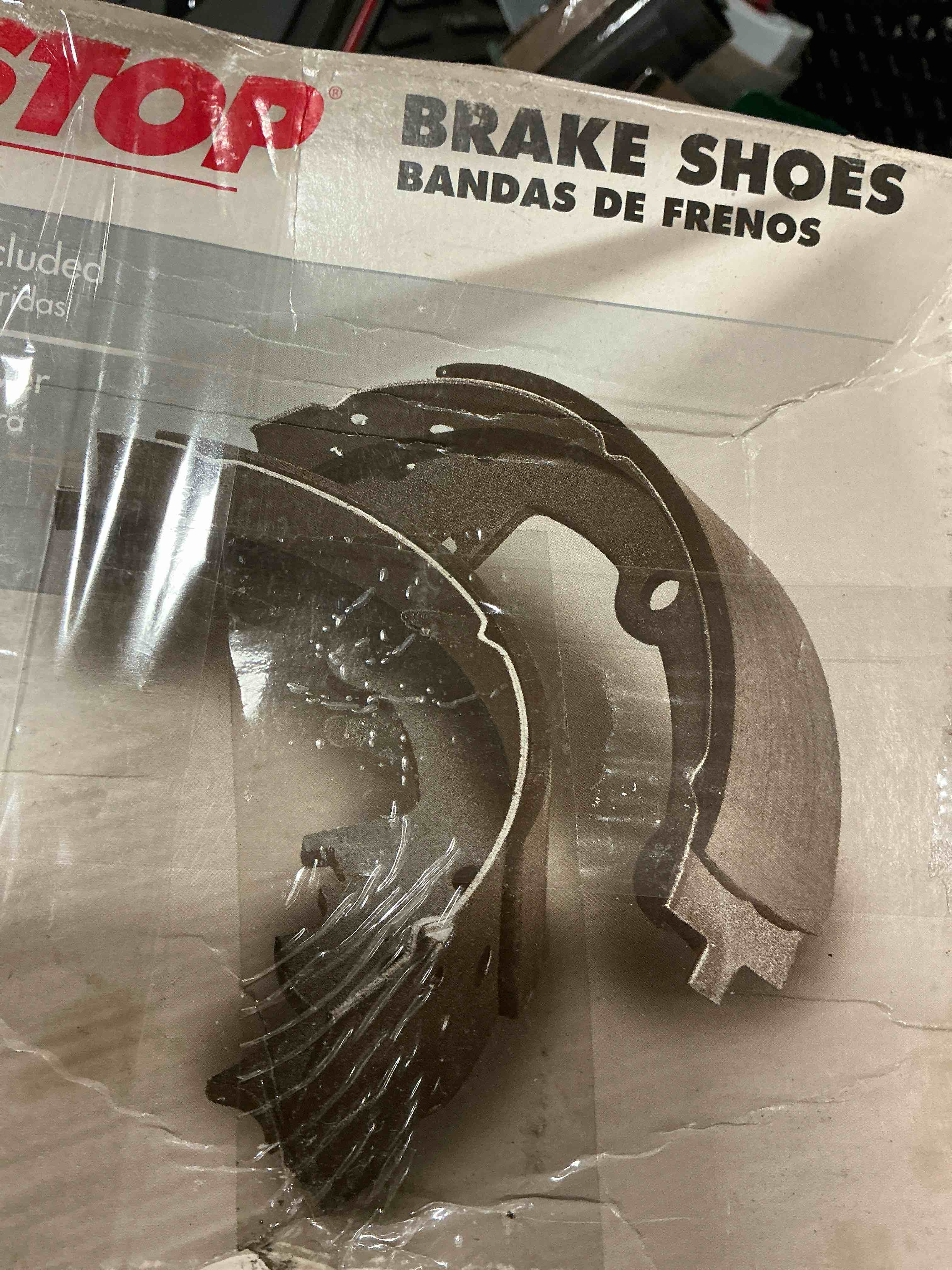 819 PROSTOP Brake shoes 
