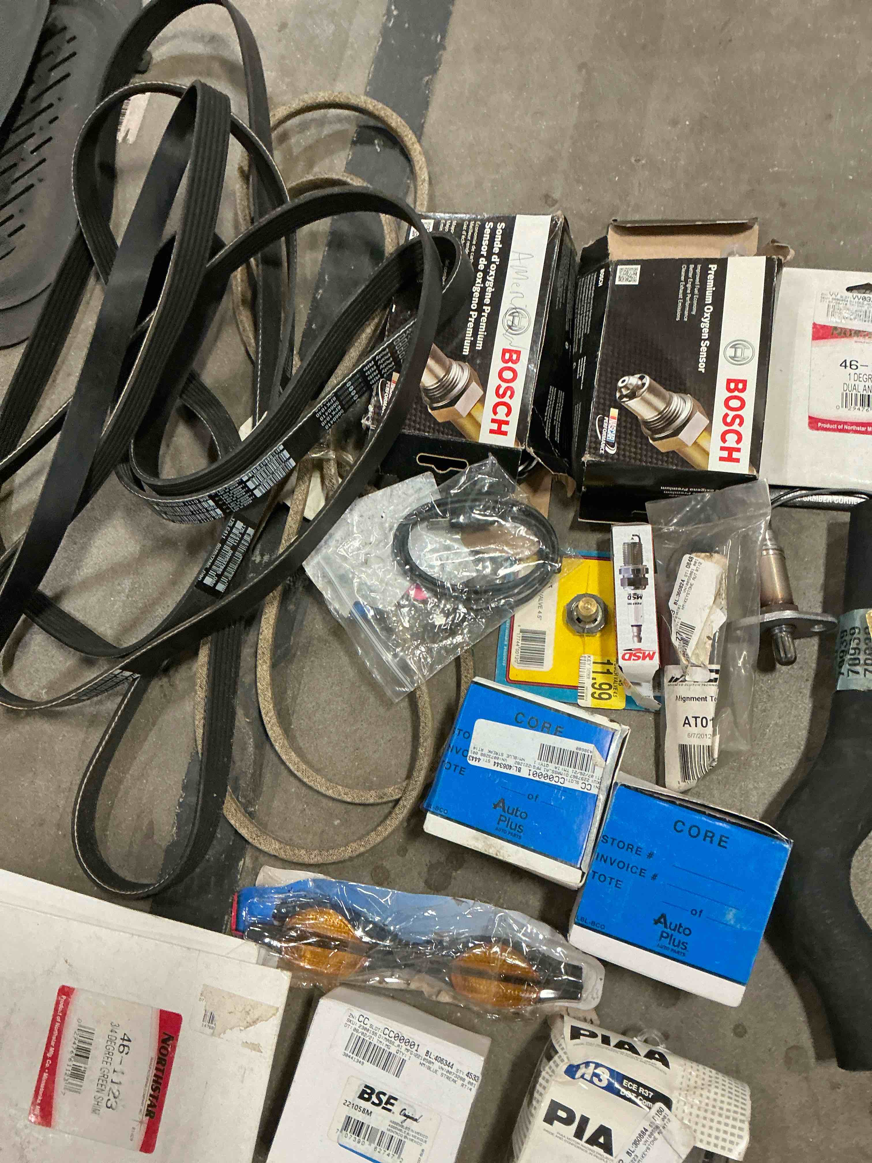 assortment of car parts of different styles