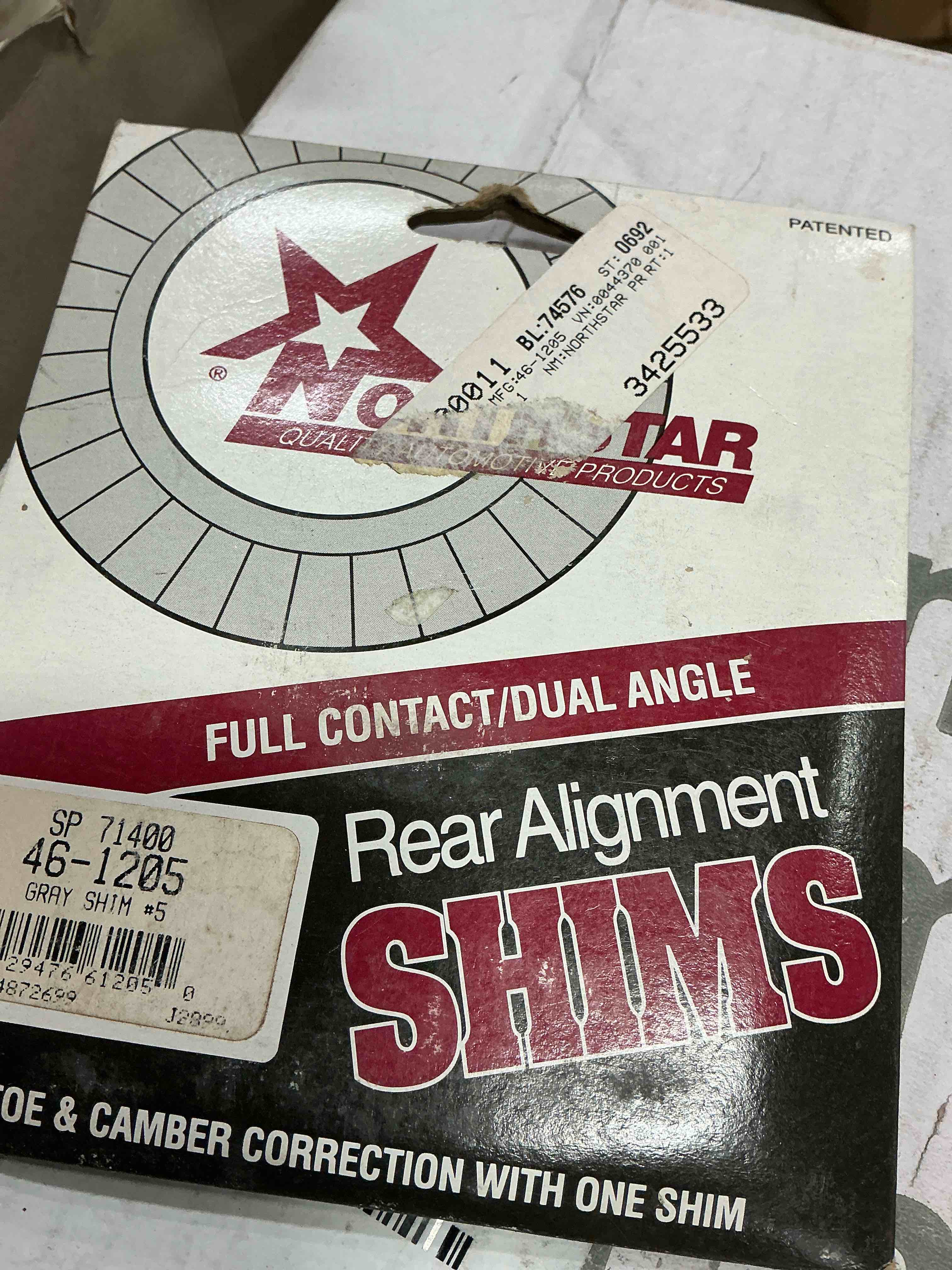 Full contact Angle Rear Alignment SHIMS different sizes and styles 