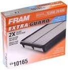 FRAM Extra Guard CA10165 Replacement Engine Air Filter for 2006-2011 Honda Civic (1.8L) Model, Provides Up to 12 Months or 12,000 Miles Filter Protection