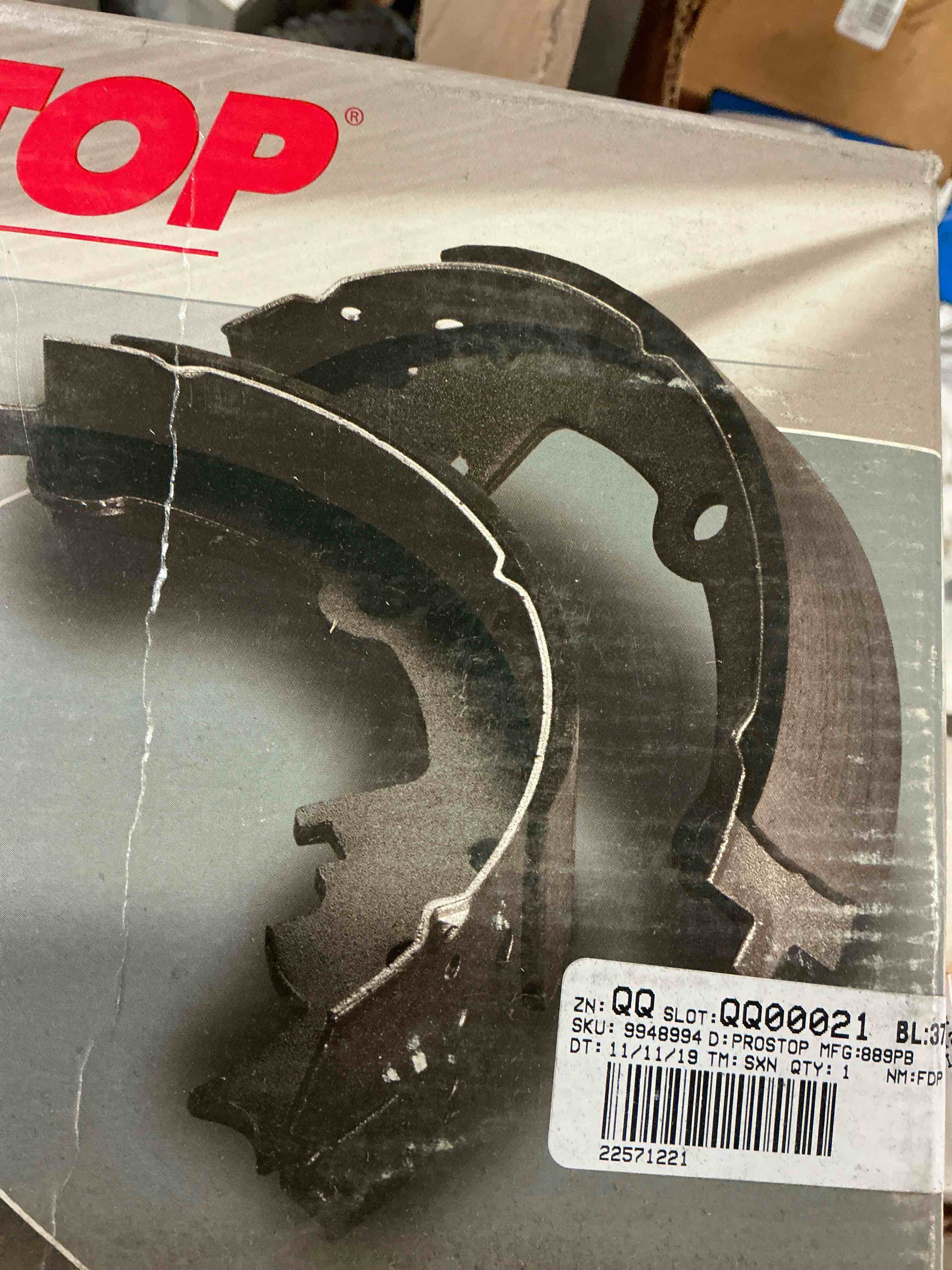 889PB PROSTOP Brake Shoes 