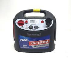 Peak Jump-starter 900 Peak Amps Built in AC Charger