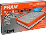 FRAM Extra Guard CA4309 Reusable Engine Air Filter Replacement filter for 1993-2018 Nissan Altima