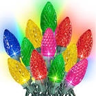 Danson Decor Dazzlelites 40-Bulb C9 LED Color Changing Light 