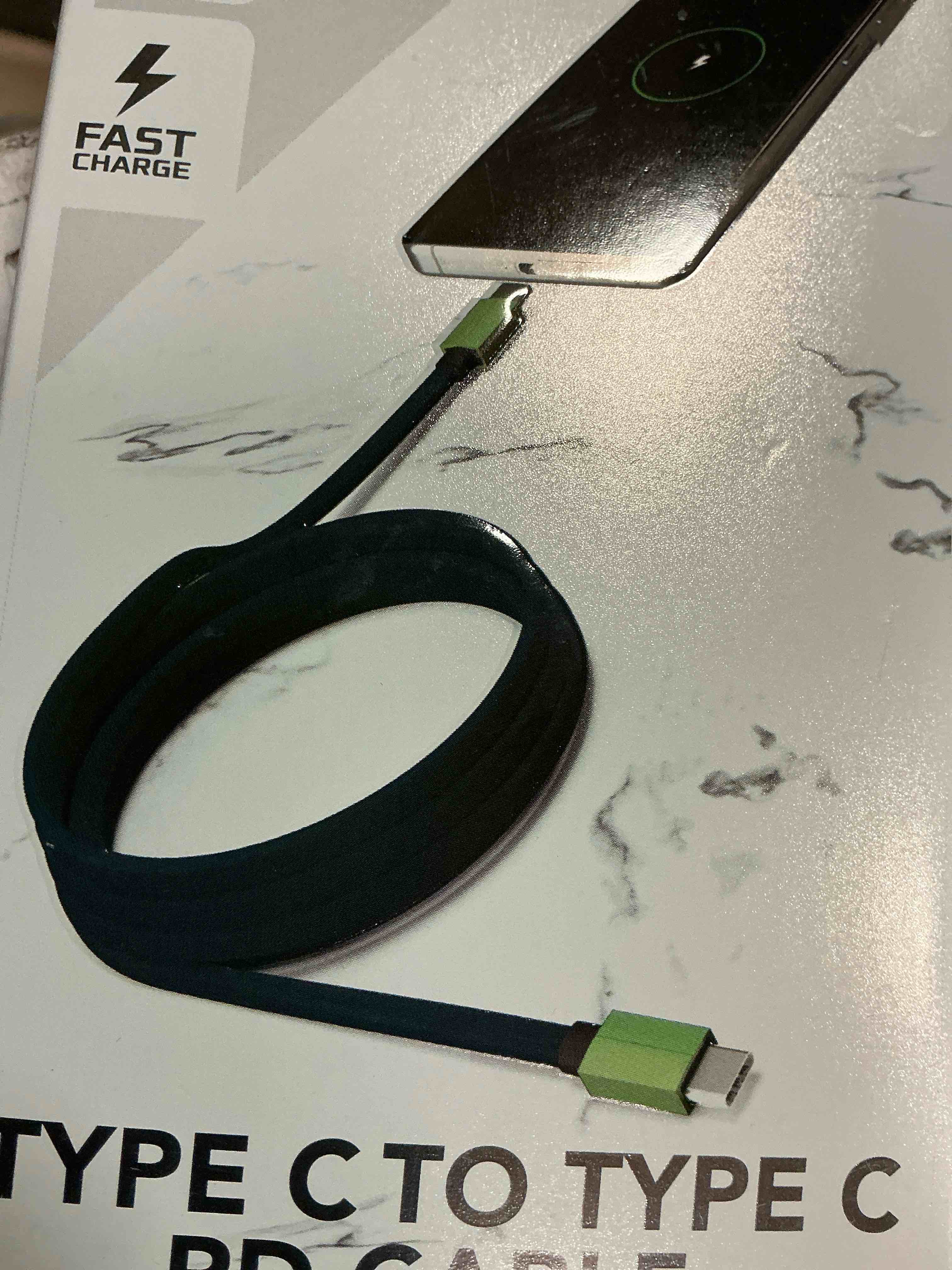 TYPE CTO TYPE PD Cable green color 
