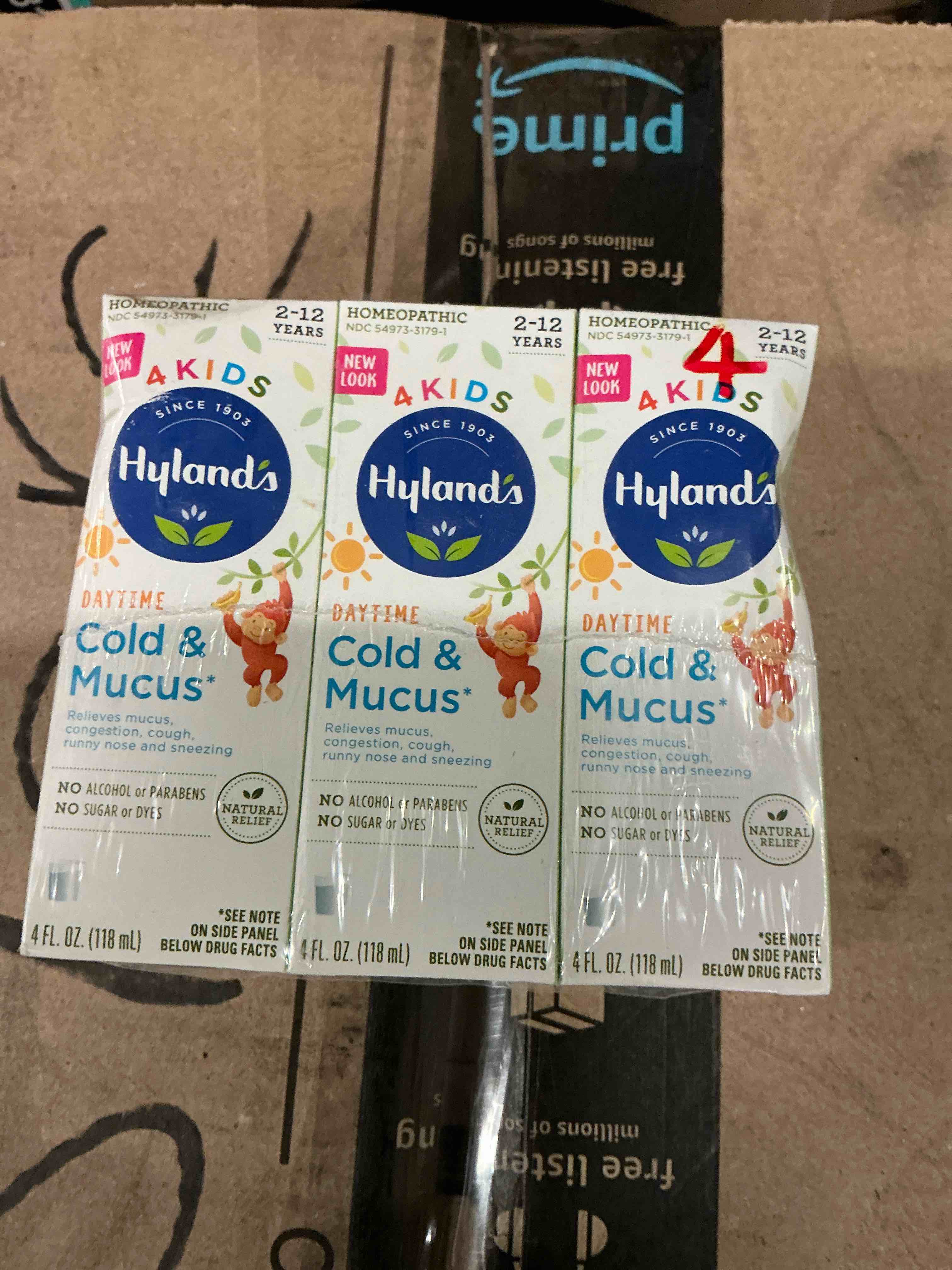 4 Kids Complete Cold and Mucus / LIQUID (6 pieces)