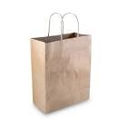 COSCO Premium Shopping Bag  Brown Kraft  8  x 10 1/4   50/Box