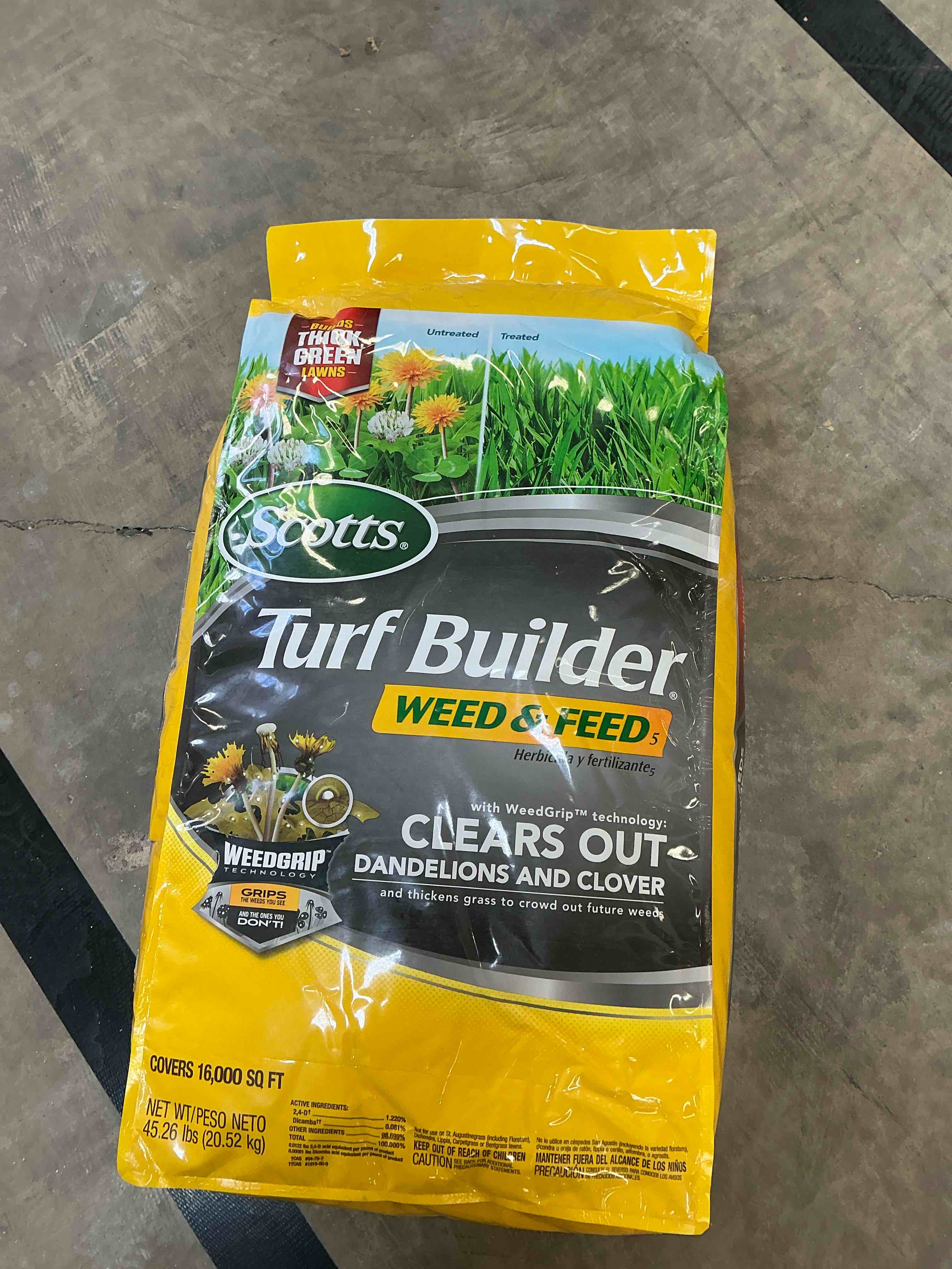 Scotts Turf Builder Weed and Feed