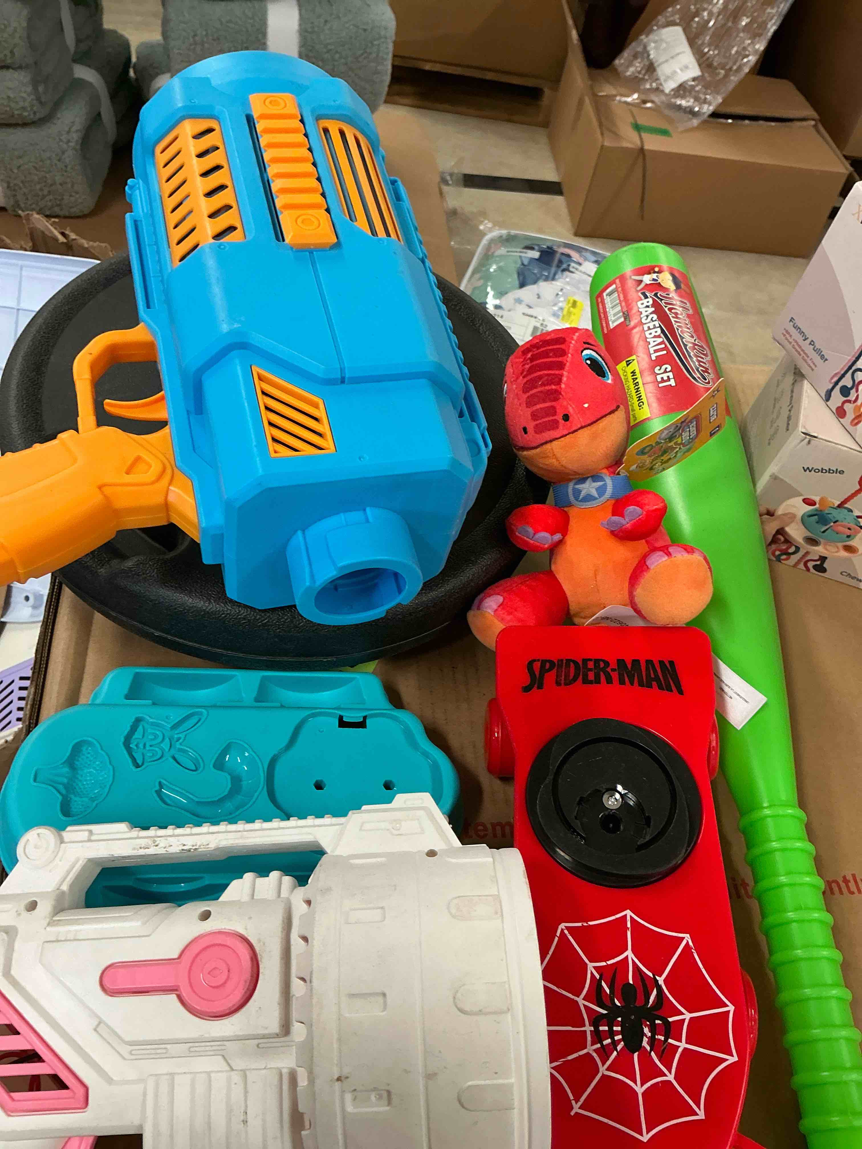 Assortment of toys for children of different styles (10 pieces)