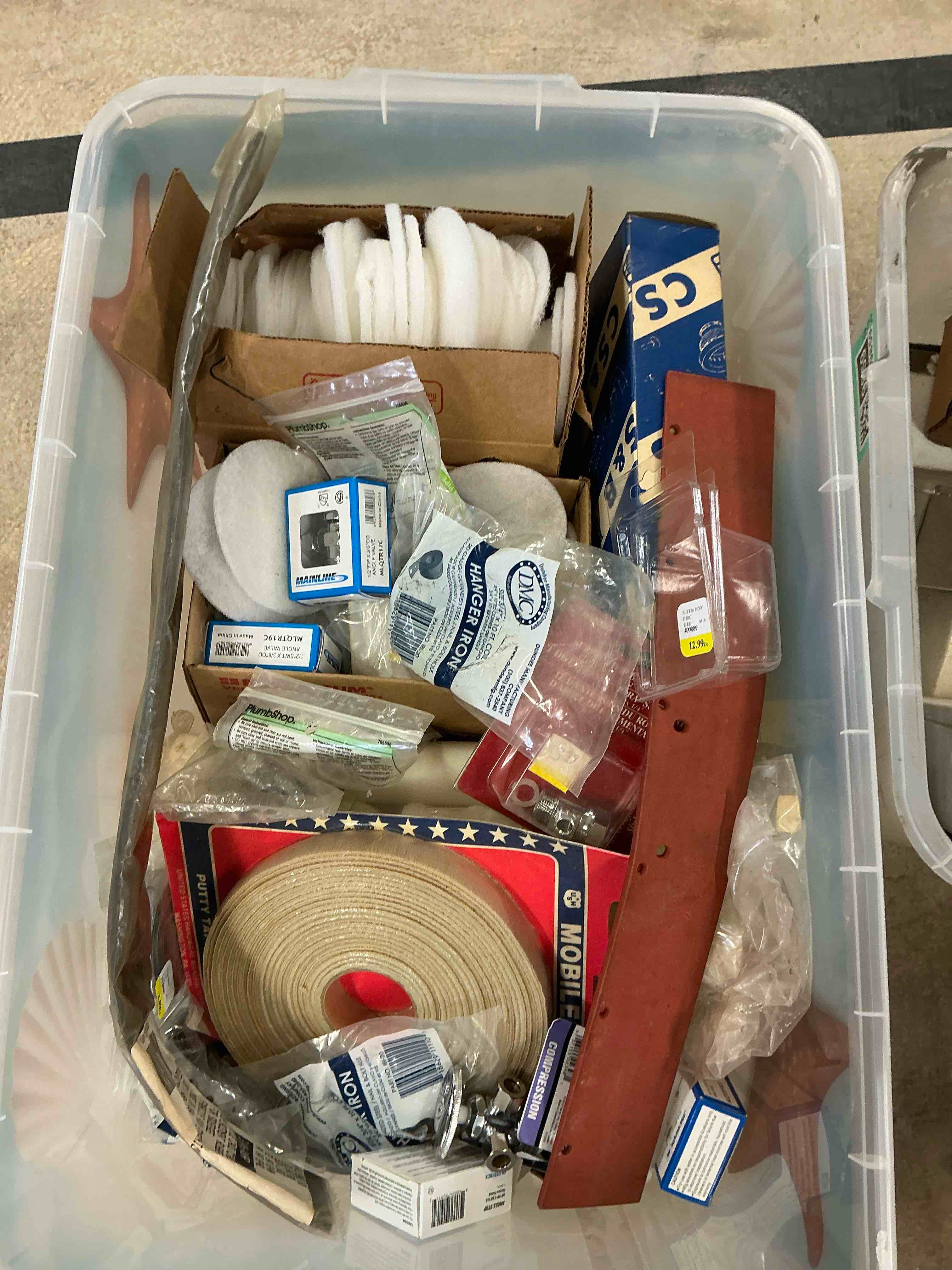 Assorted miscellaneous include; Mainline/Mobile home/Hanger iron and more