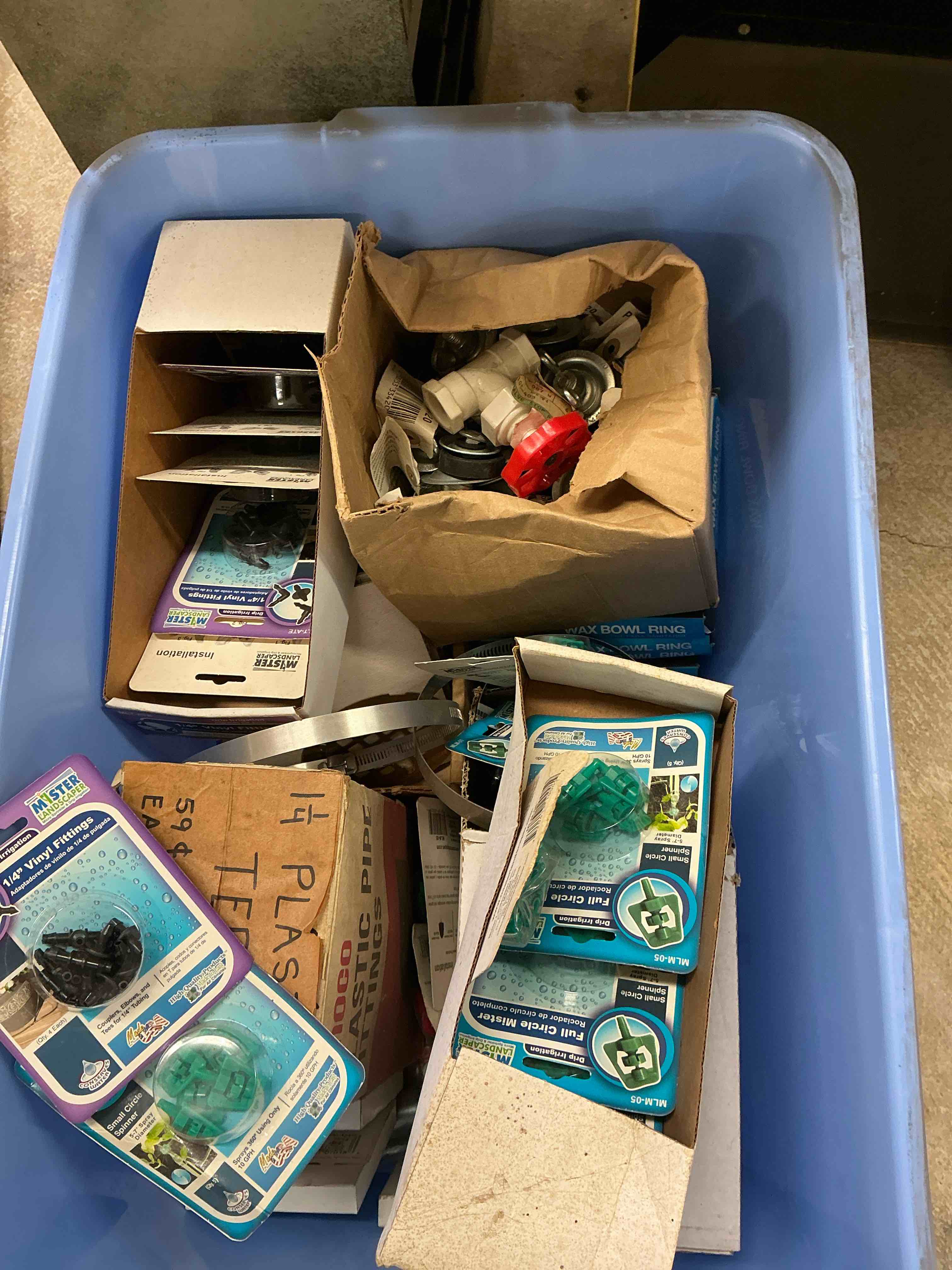 Assorted miscellaneous include; Full circle mister/  mister landscape and more 