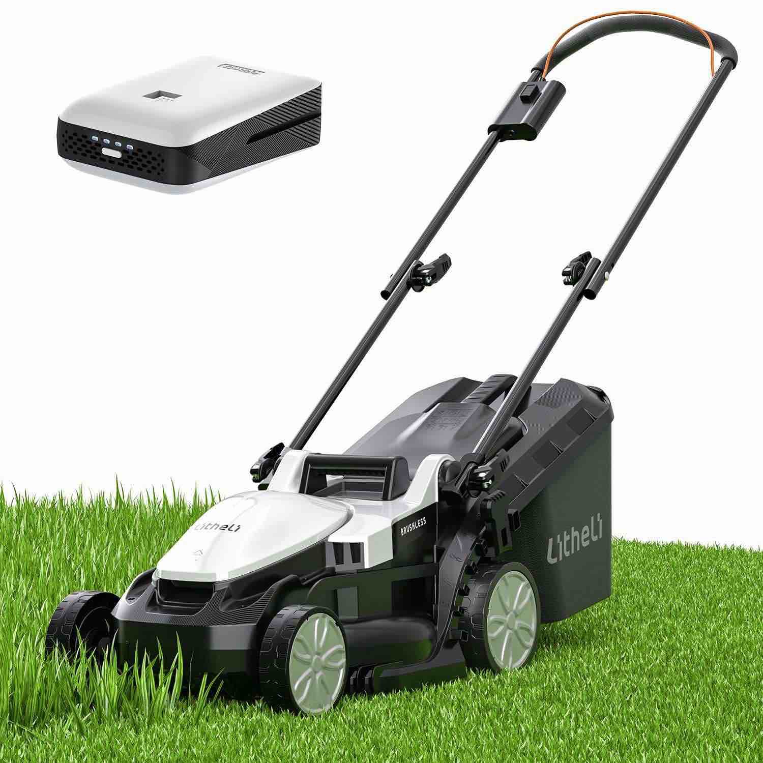 U20 20V 13" Brushless Lawn Mower | Includes 1 x 4.0Ah Batteries | Effortlessly Tackle Lawns up to 1600 